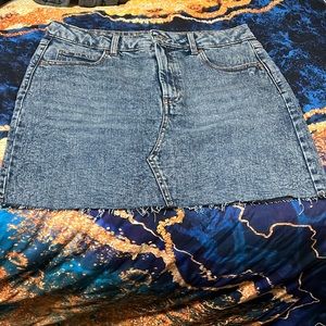 Blue Jean Mini skirt